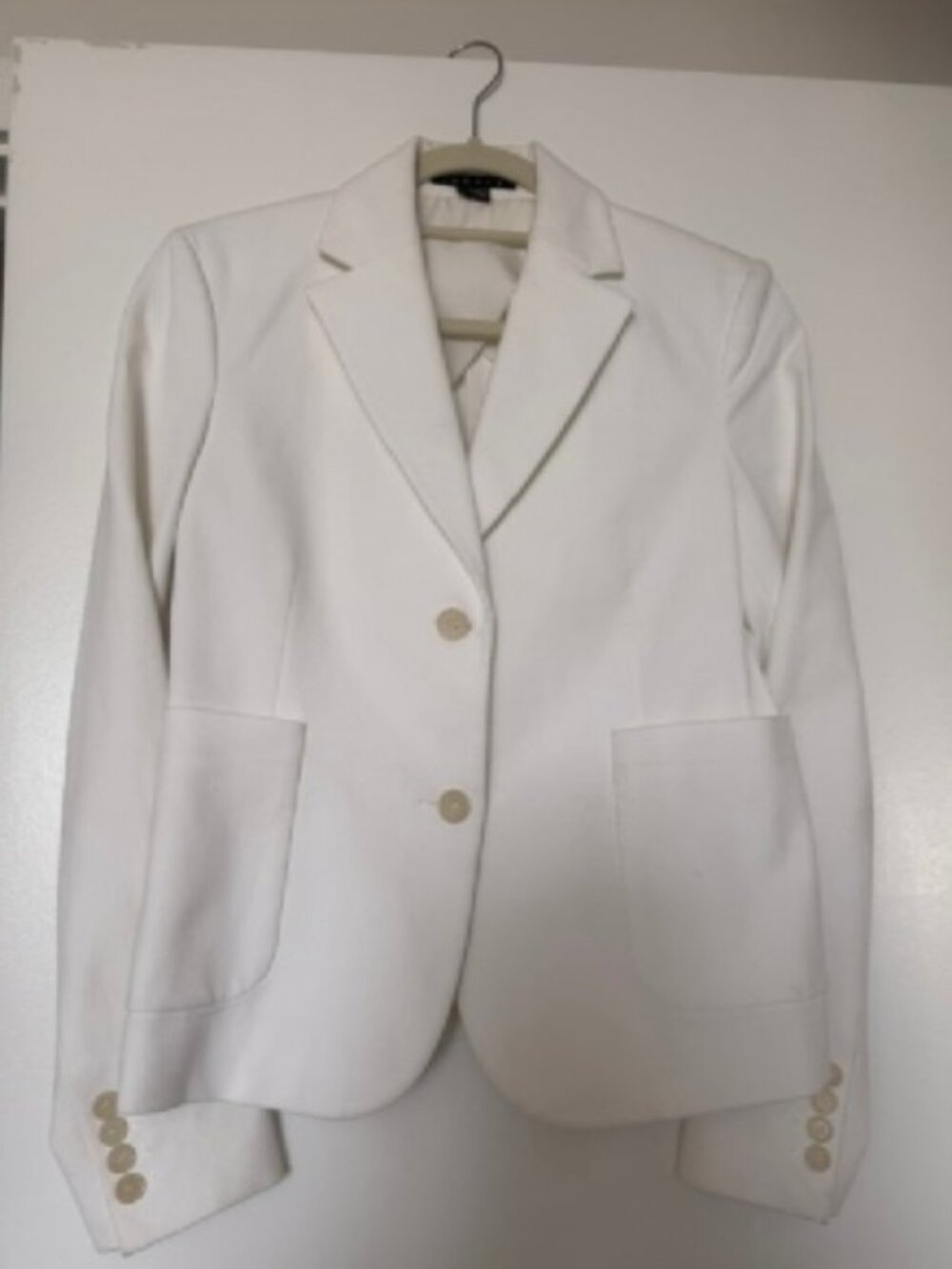 Theory White Blazer, Size 6